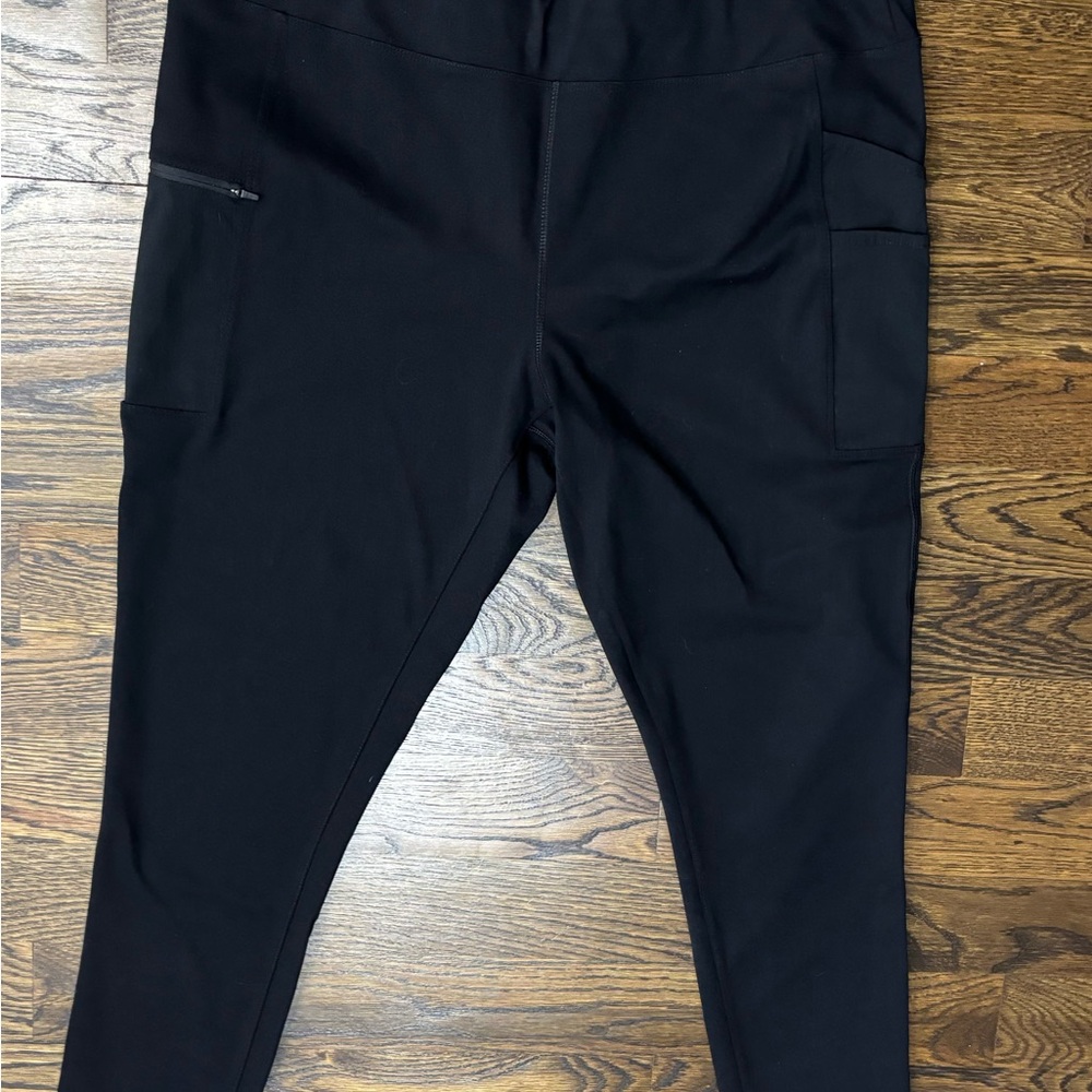 Carhartt Fitted Ankle Pants Black 2XL Women's Activewear Stretch BN3609-W